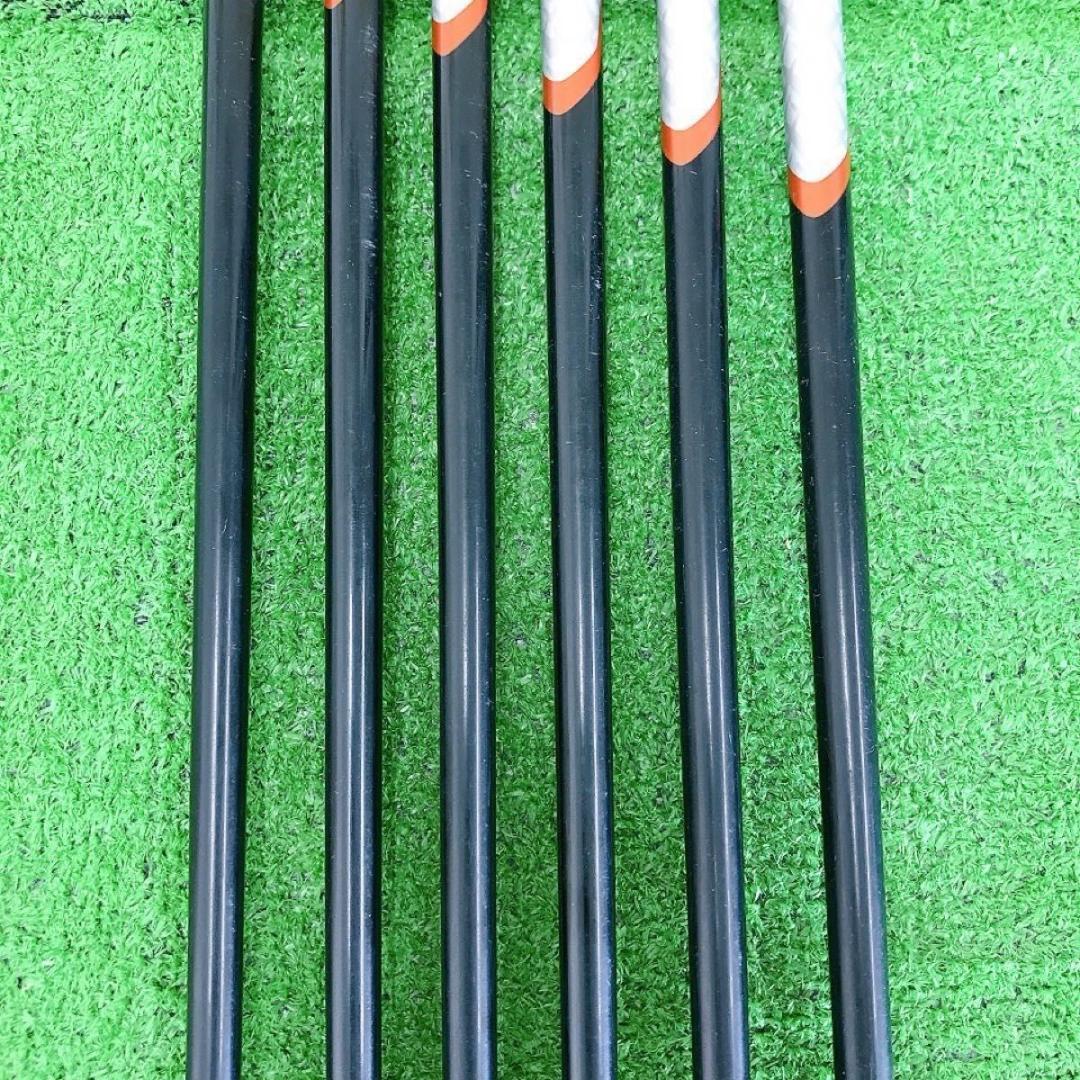 チ46★希少左利き用 キャロウェイ FT 6本アイアンセット R 純正 レフティ