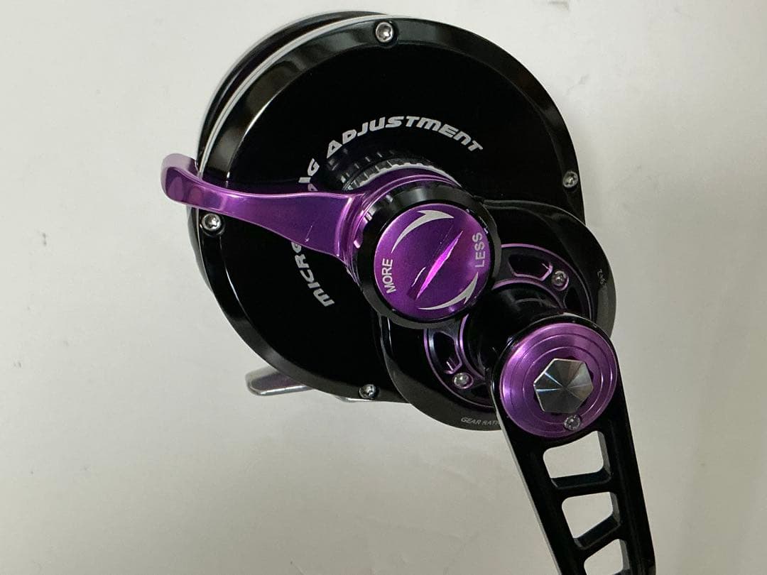 マクセル　レイジ80 BLK/PP レバードラグリール