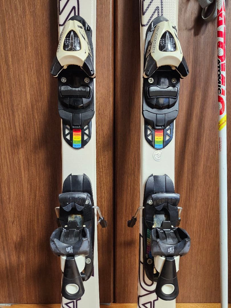 子供スキー板セット スキー板120cm ブーツ22cm　ストック