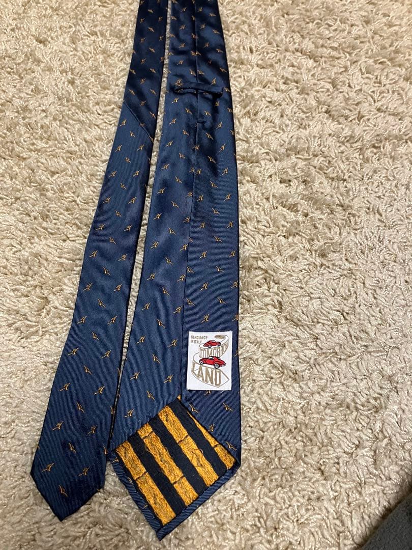 美品❗️tomorrow land トゥモローランド　セブンフォールドネクタイ