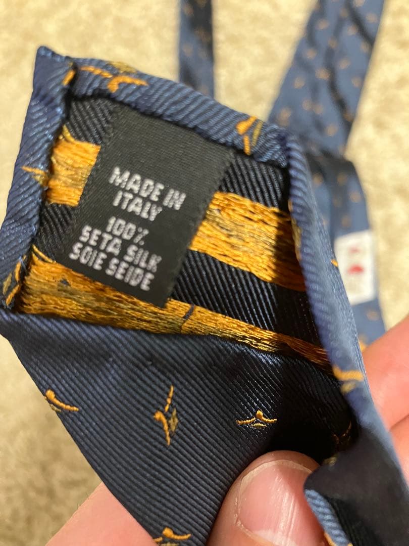 美品❗️tomorrow land トゥモローランド　セブンフォールドネクタイ