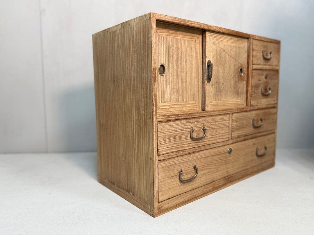 T「総桐小箪笥」アンティーク家具 和装家具 昭和レトロ