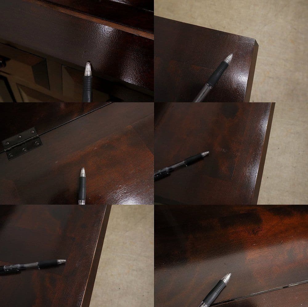 achibana【松本民芸家具】T型 ライティングビューローデスク机