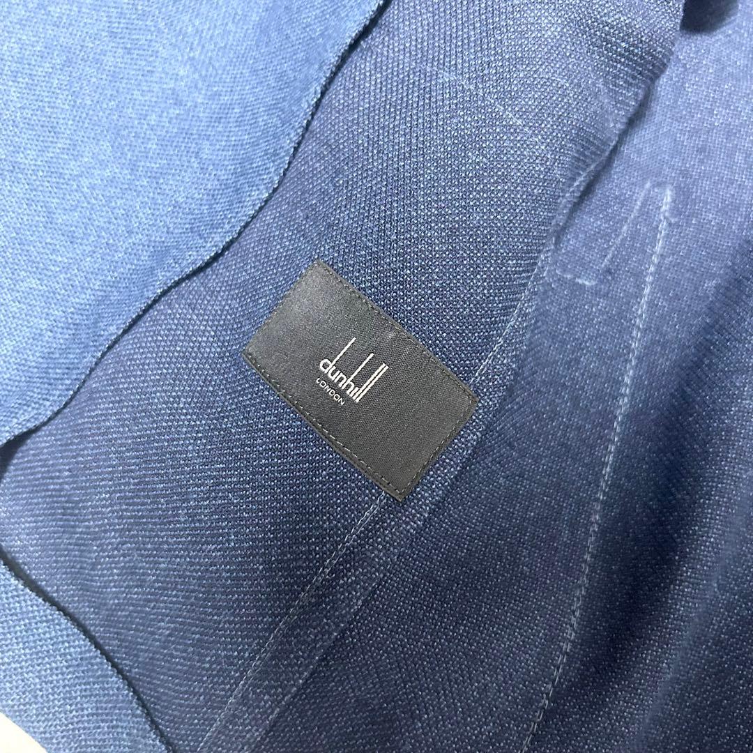 極美品　ダンヒル dunhill ダブルブレストテーラードジャケット　ネイビー