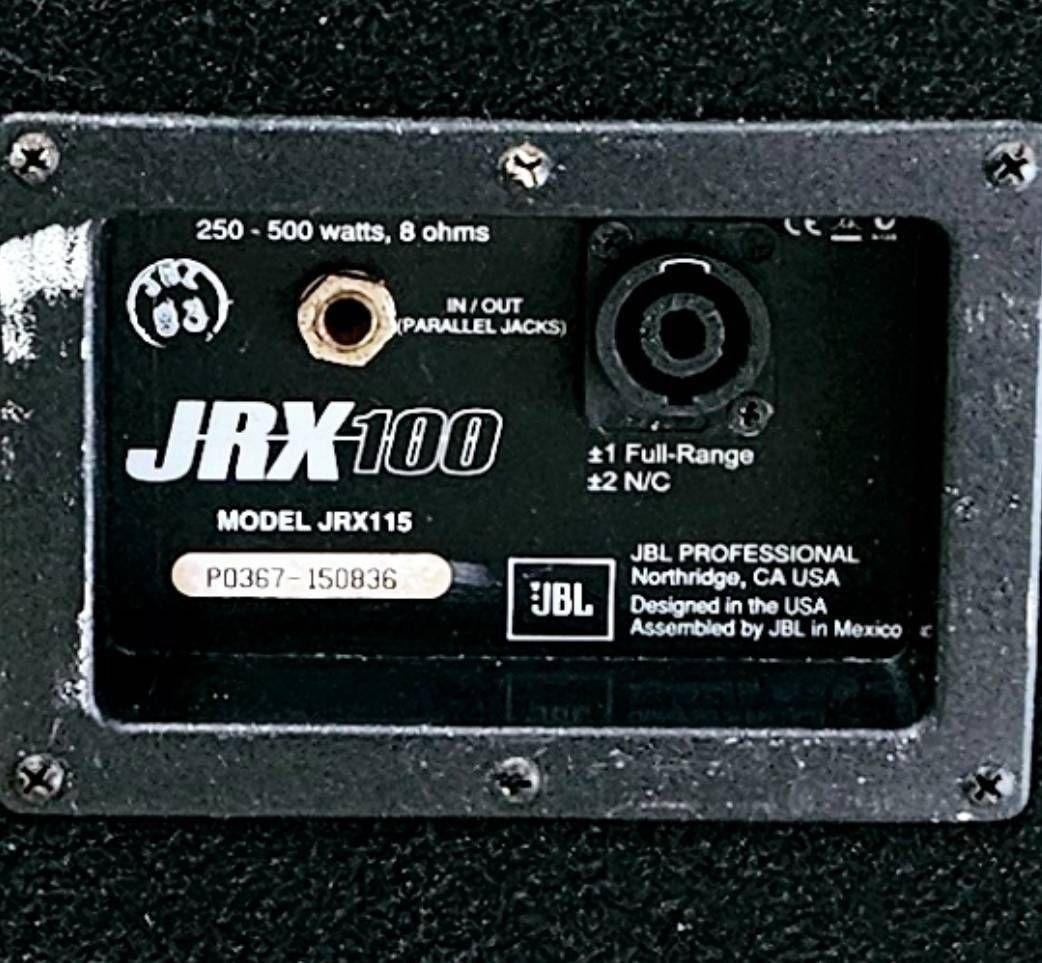 【動作品・人気モデル】JBL JRX115 スピーカー JRX100シリーズ　①