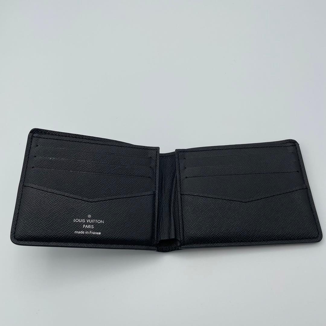 【美品】ルイヴィトン 札入れタイガ ポルトフォイユ スレンダーM30539