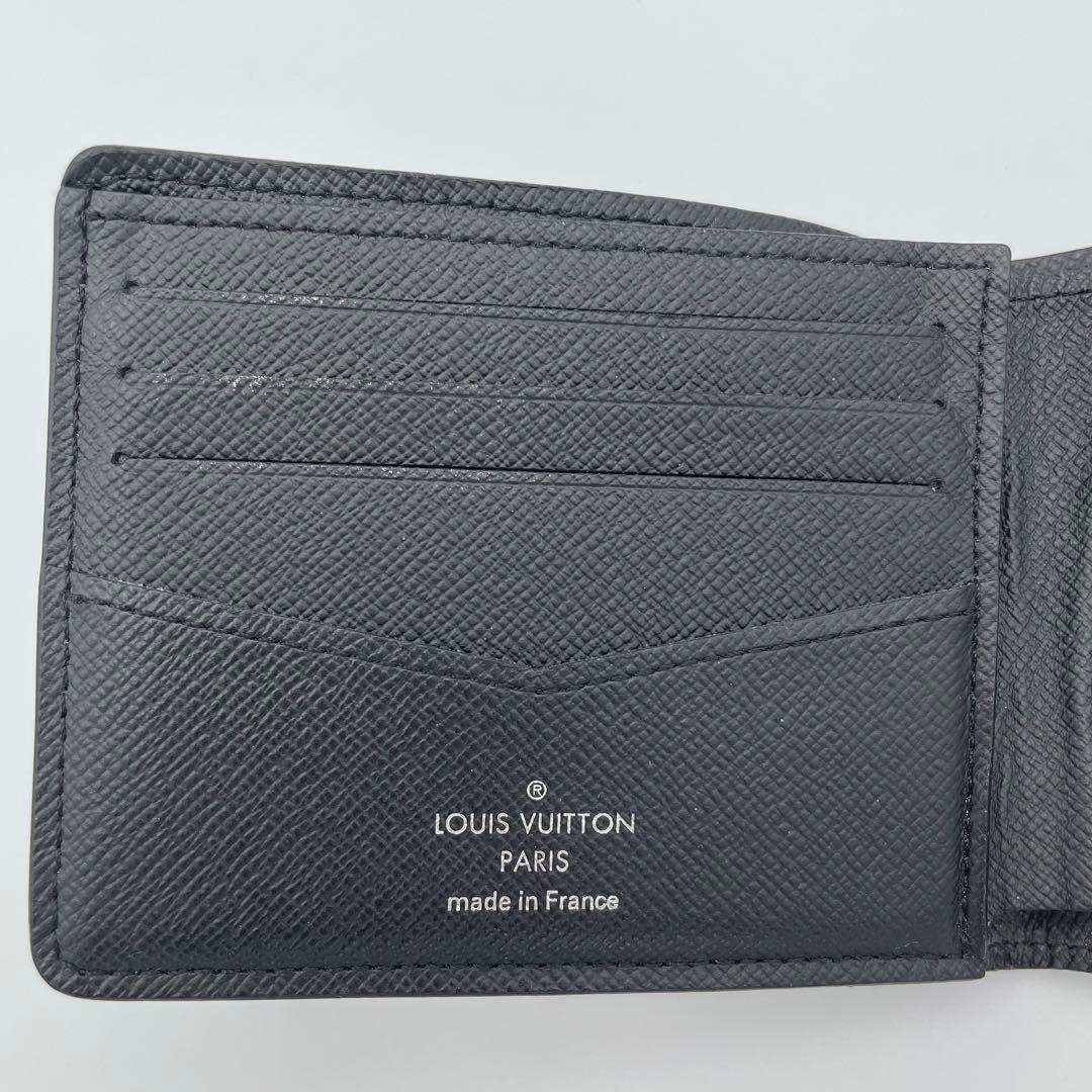 【美品】ルイヴィトン 札入れタイガ ポルトフォイユ スレンダーM30539