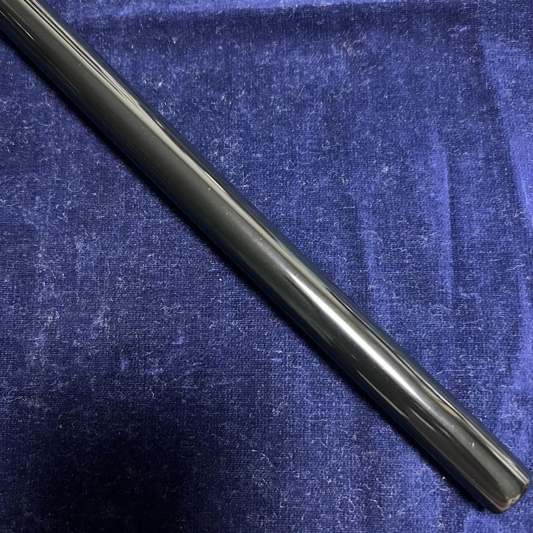 篠笛丸山 7本調子 唄用（ドレミ調）黒漆塗 専用笛袋付