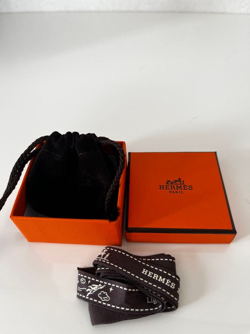 新品未使用　エルメス　ツイリーリング　ミニケリー　ゴールド