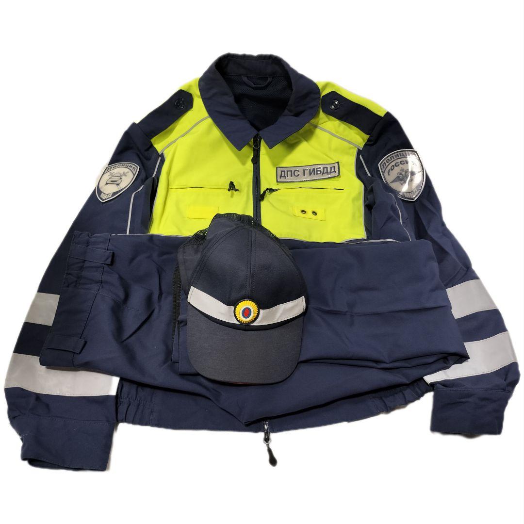 ロシア軍 実物 ロシア内務省 交通警察 ДПС 現行 勤務服 帽子付き 48-2