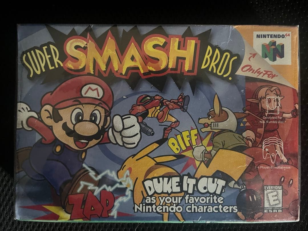 スマブラ64 北米輸入版 北米版 US版 SEALED 64 任天堂