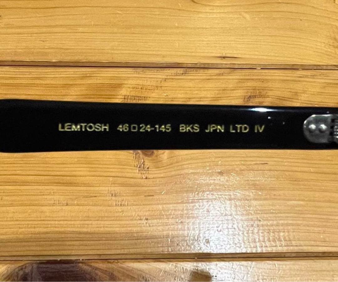 日本限定 モスコット レムトッシュ 46 BKS Ⅳ JPNLTD