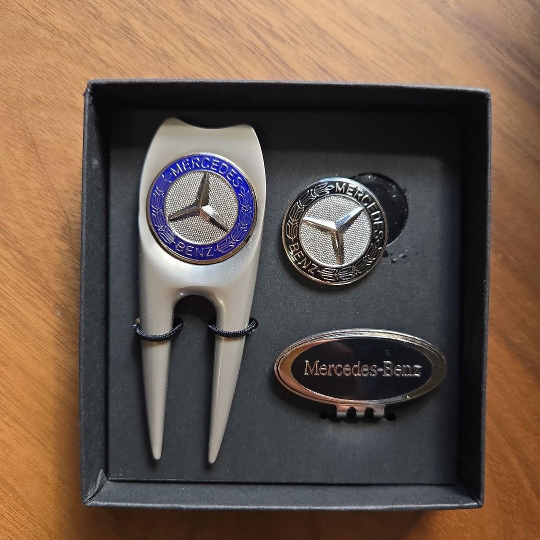 【新品】Mercedes-Benz ゴルフマーカーセット