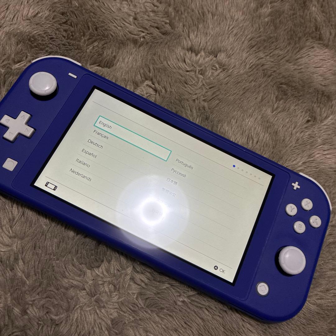 SwitchLiteブルー※難あり