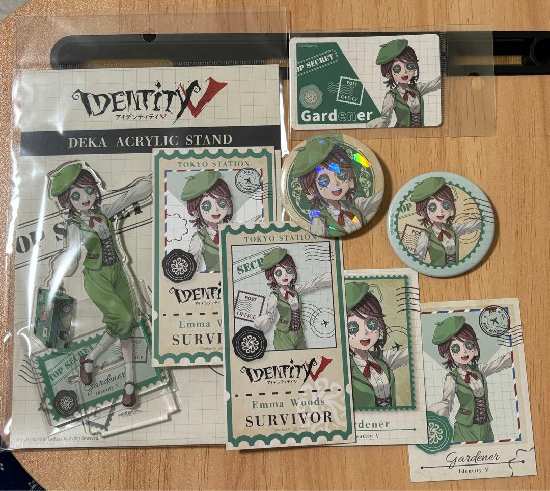 第五人格　ポップアップ　東京駅　エマ・ウッズ　まとめ売り　缶バッジ　ホログラム