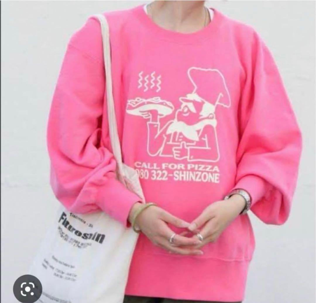 THE SHINZONE ピザスウェット PIZZA SWEAT