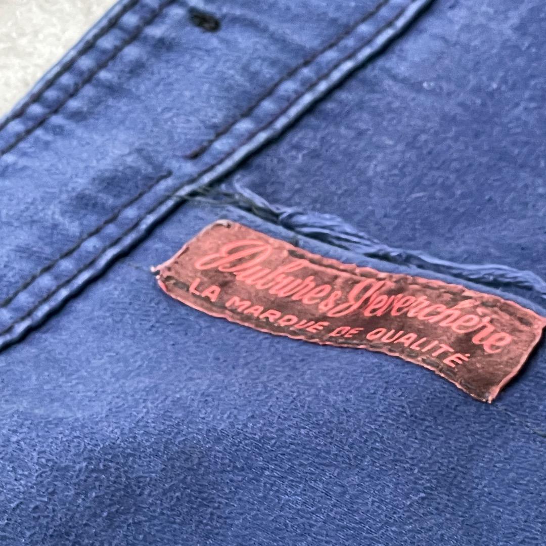 50s Dubure&Deverchere モールスキン フレンチワーク