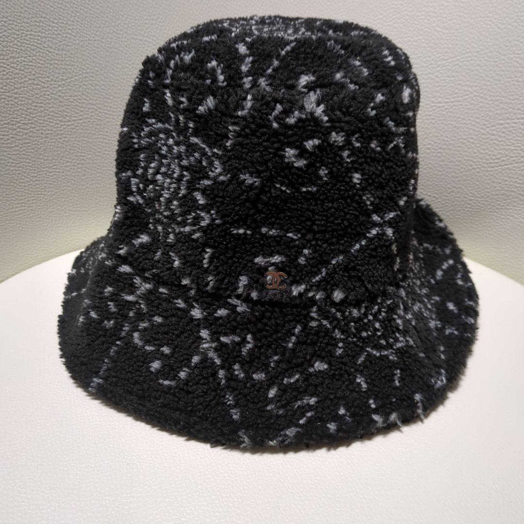 CHANEL シャネル ボアバケットハット ココマーク