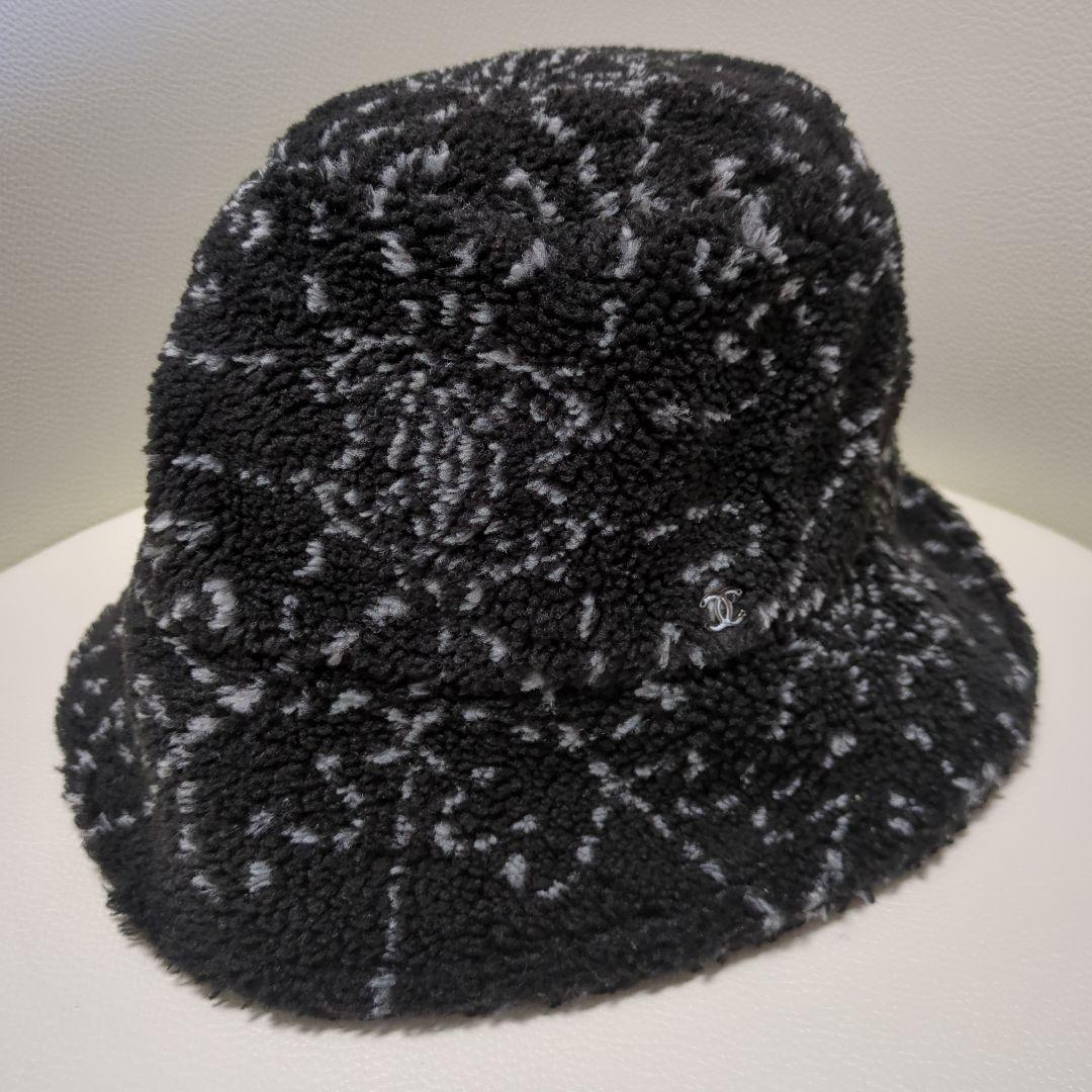 CHANEL シャネル ボアバケットハット ココマーク
