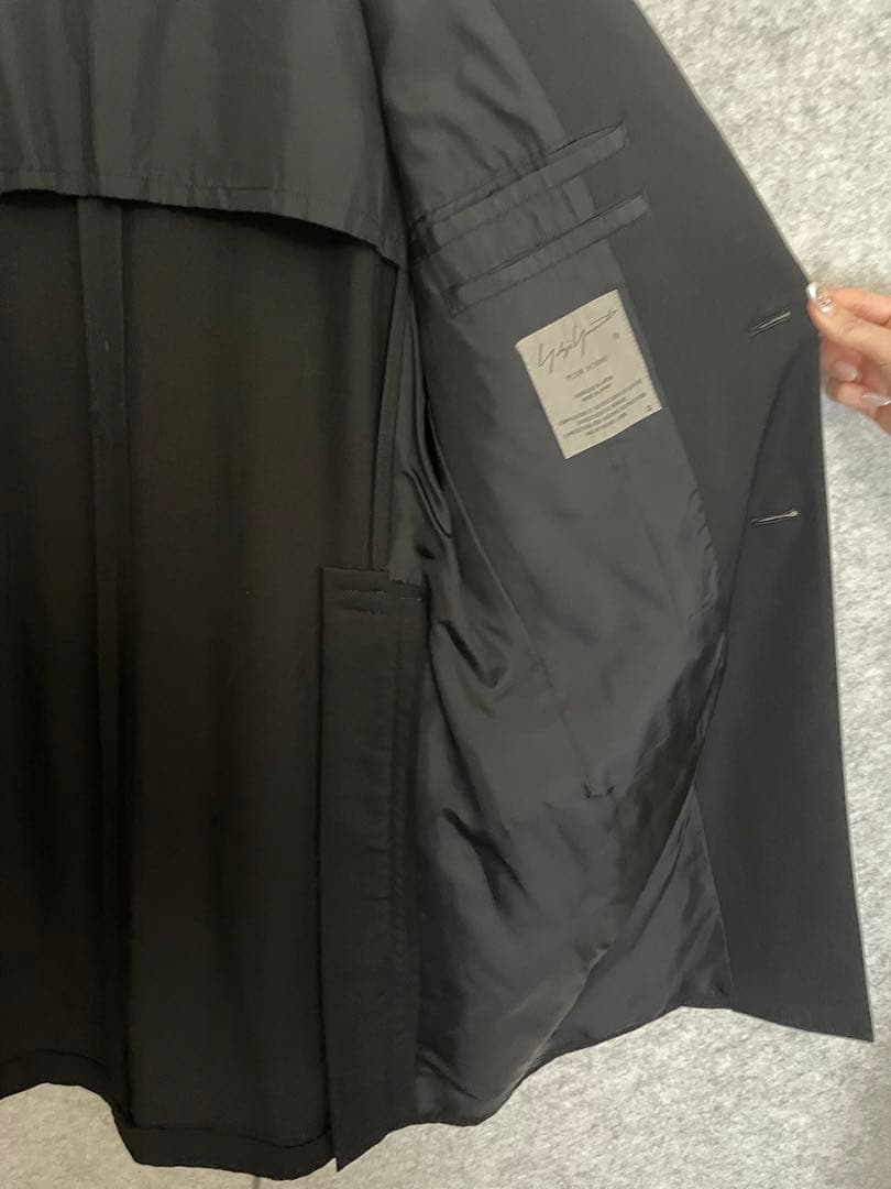 Yohji Yamamoto プールオム ジャケット HN-J34-100