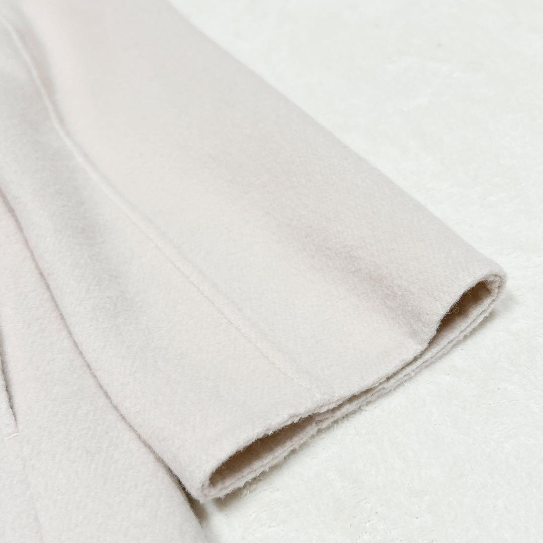 未使用✨　トゥモローランド プレミアム　ウール　リバー ノーカラーコート