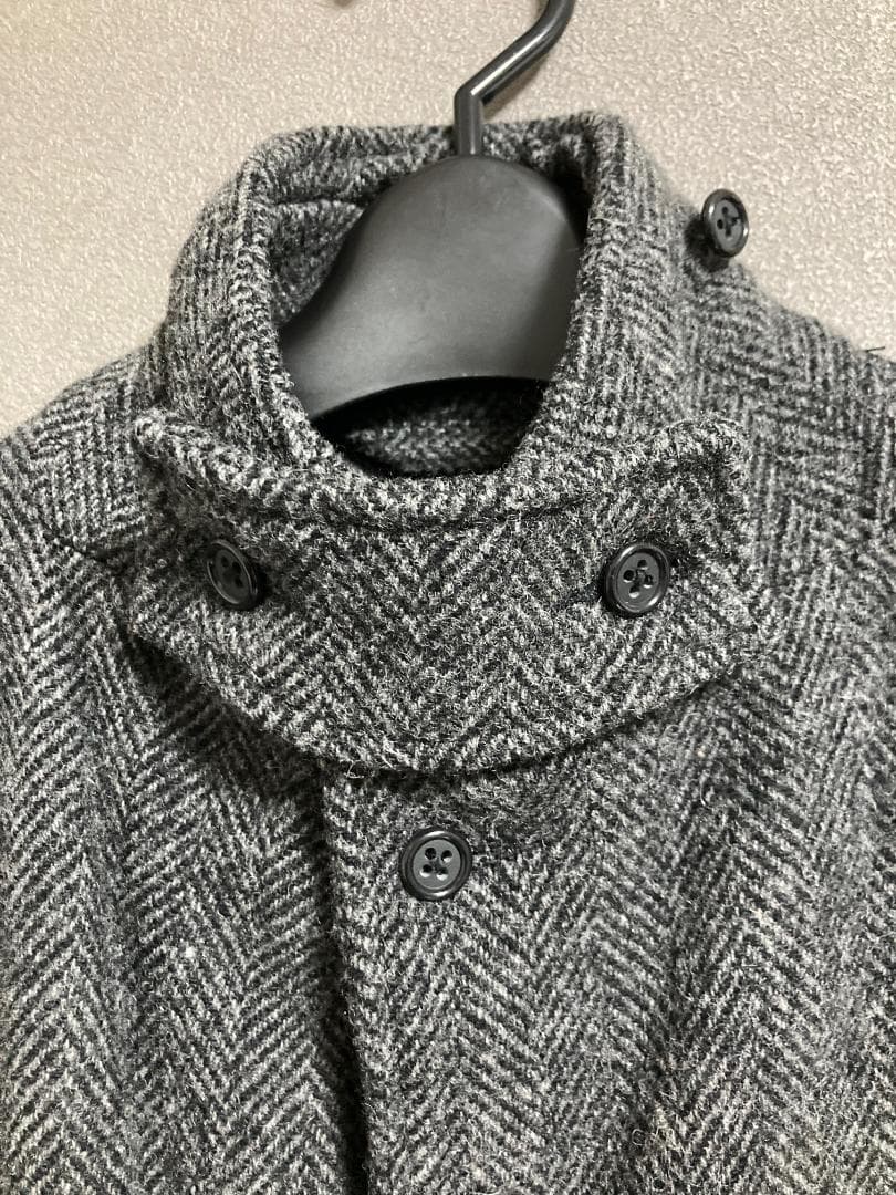 Engineered Garments ヘリンボーン ツイード コート