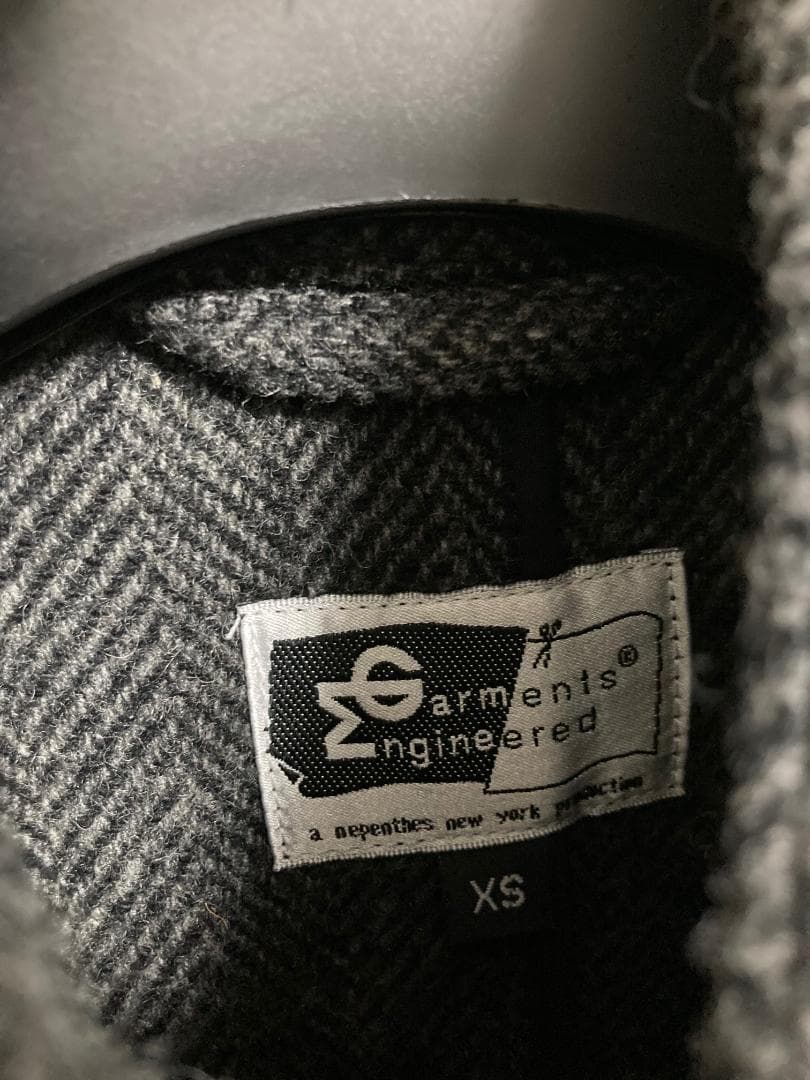 Engineered Garments ヘリンボーン ツイード コート