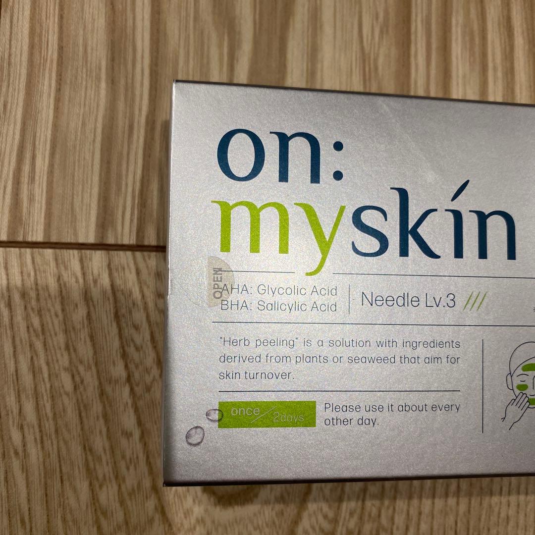 on myskin ハーブピーリング　３個セット