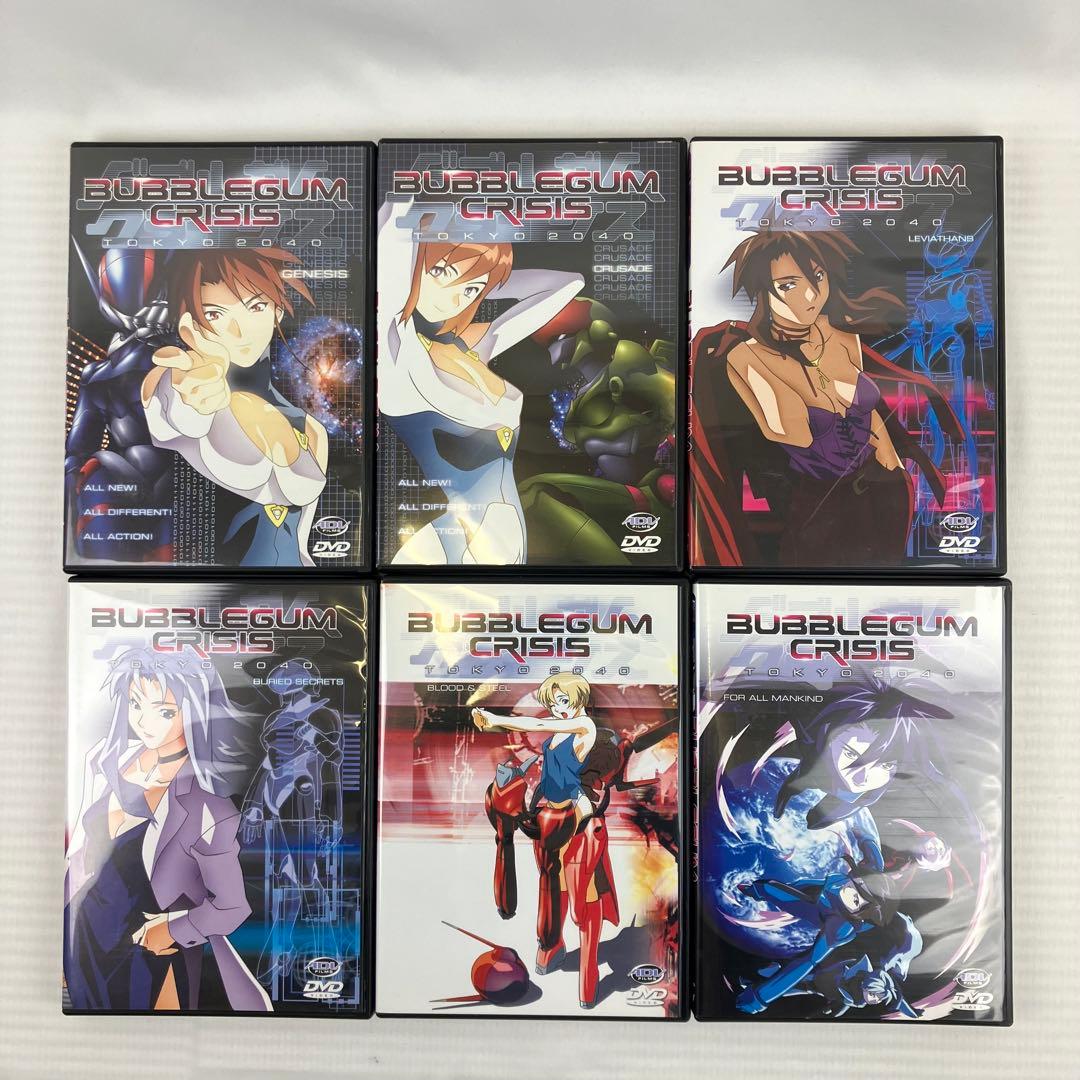 【DVD全6巻セット】バブルガムクライシス TOKYO2040 迅速配送