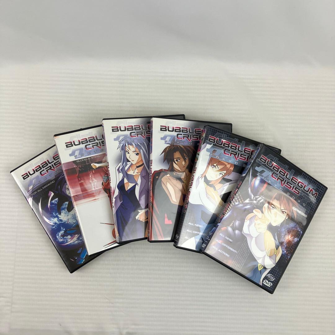 【DVD全6巻セット】バブルガムクライシス TOKYO2040 迅速配送