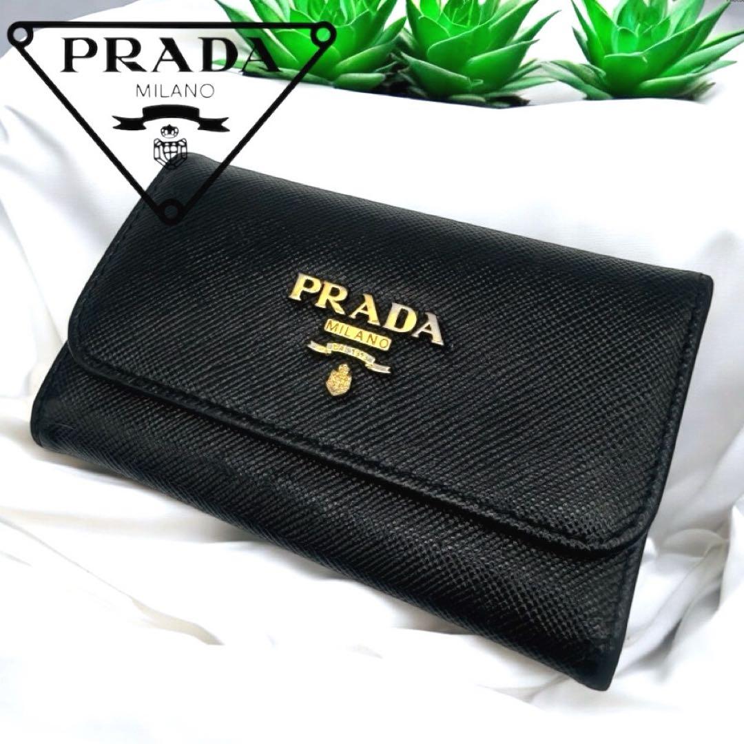 PRADA プラダ レザー キーケース 6連