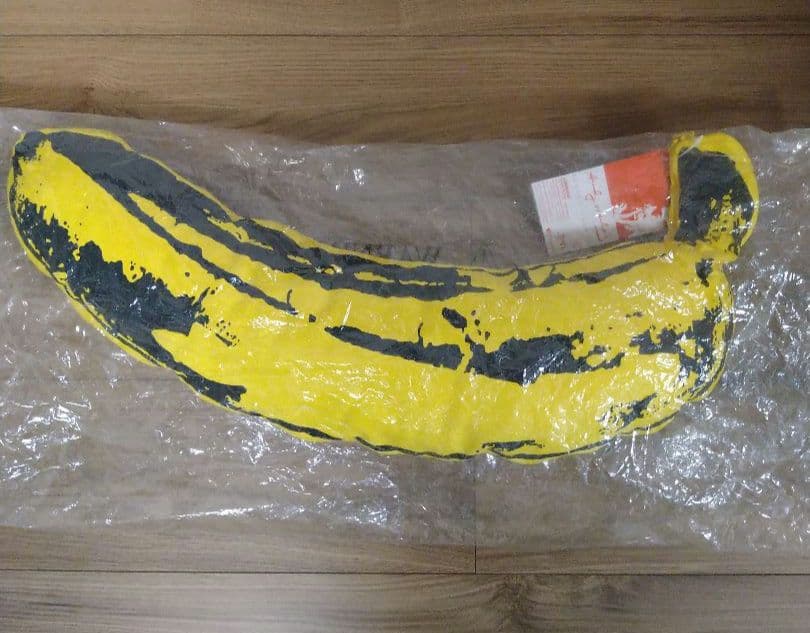【未使用】アンディーウォーホール　バナナ　メディコムトイ　クッション