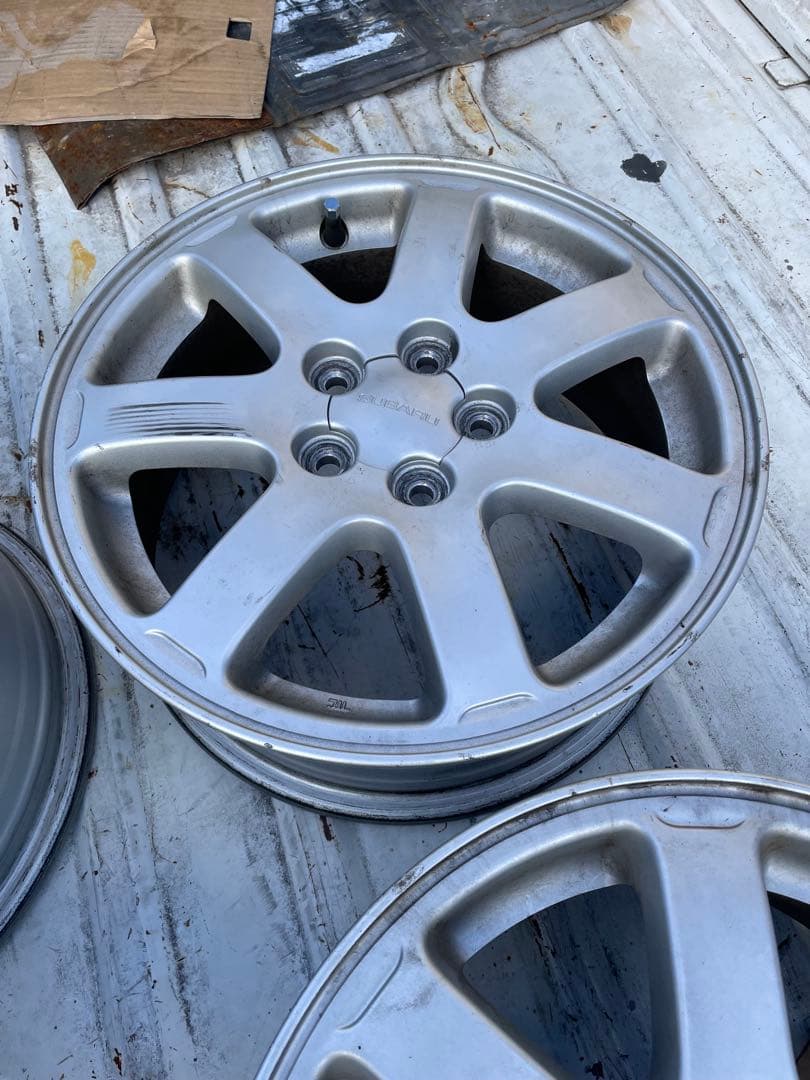 スバル純正 15インチ アルミ製 ホイール 4本セット