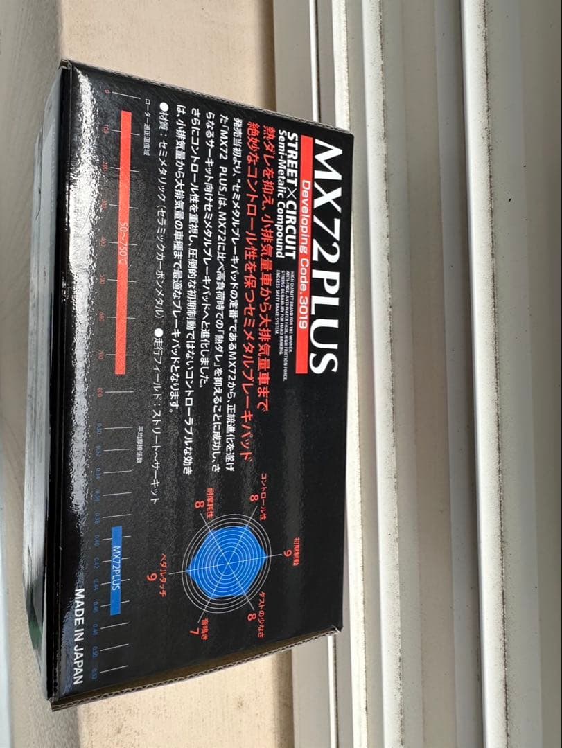 GR86 BRZ MX72PLUSエンドレス　ブレーキパッド EP472MXPL