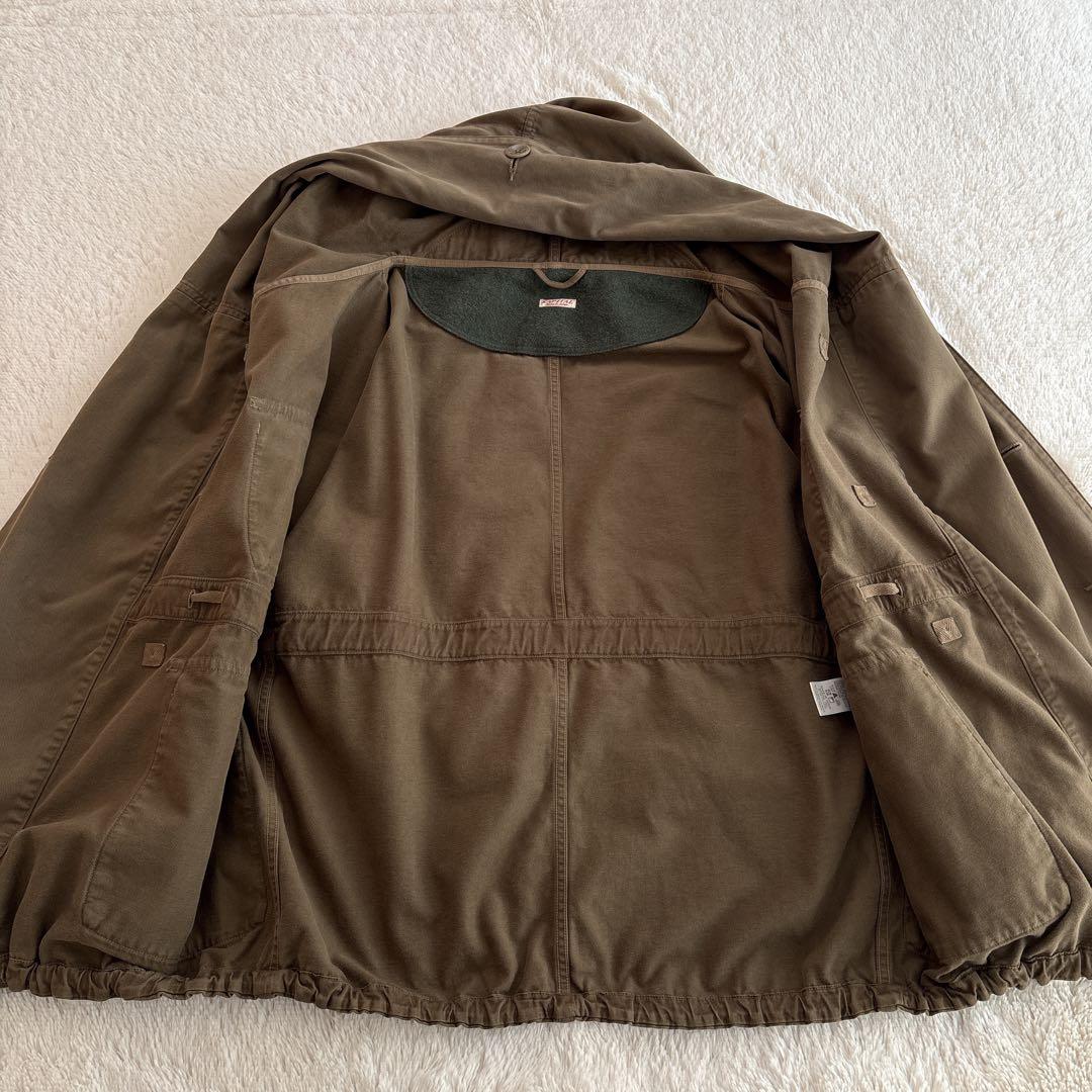 KAPITAL キャピタル　カツラギ起毛　リングコート カーキ　1 S