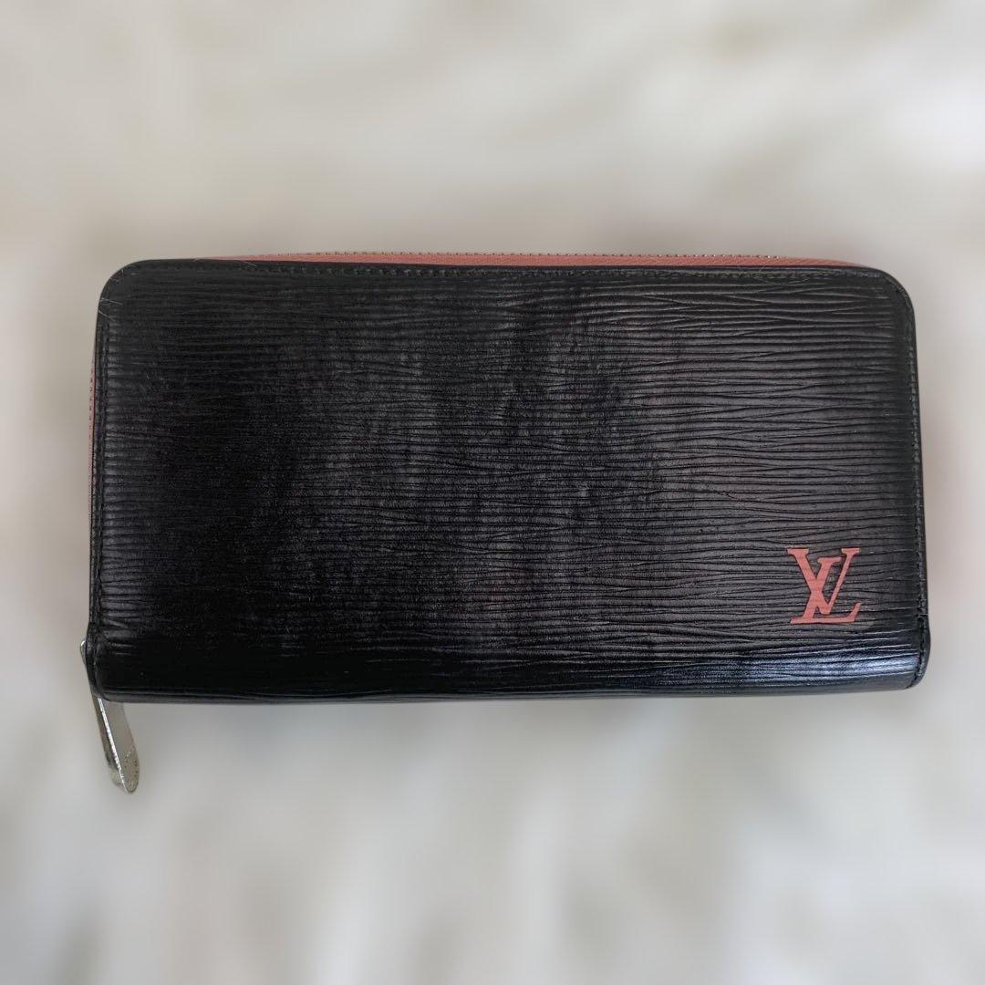 Louis Vuitton エピ　ジッピーウォレット長財布 ブラック/レッド