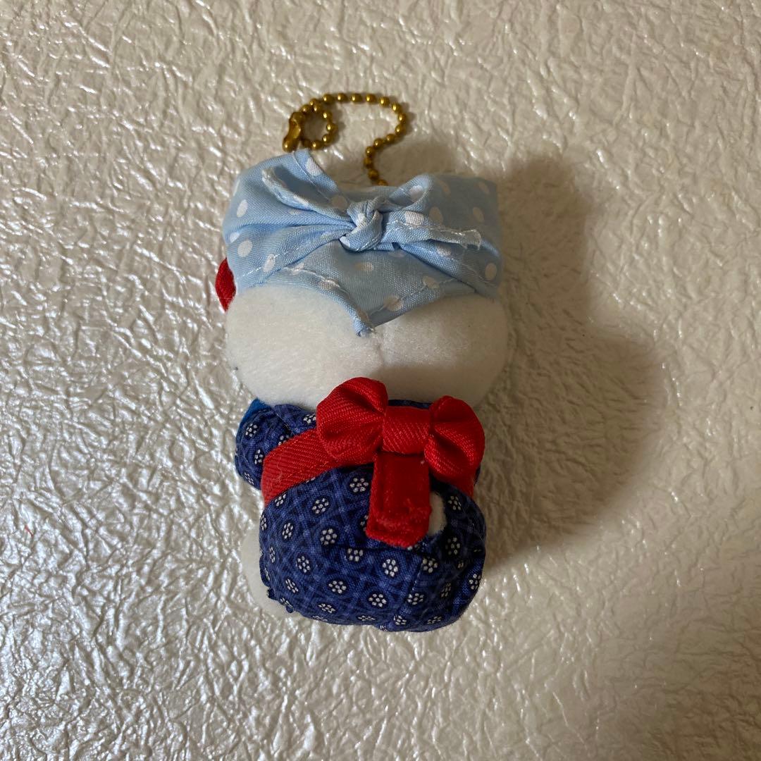 【新潟限定】おにぎりキティ　キーホルダー