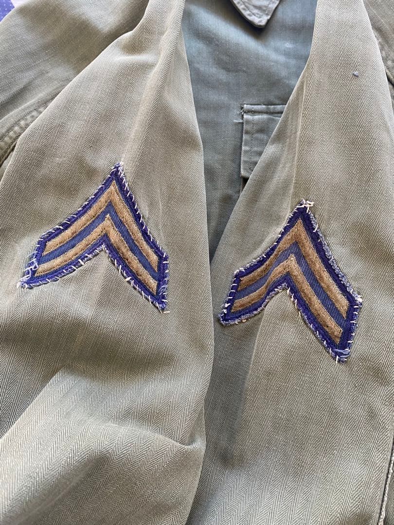 【破格】40s us army m47 m43 hbt ジャケット　雰囲気系