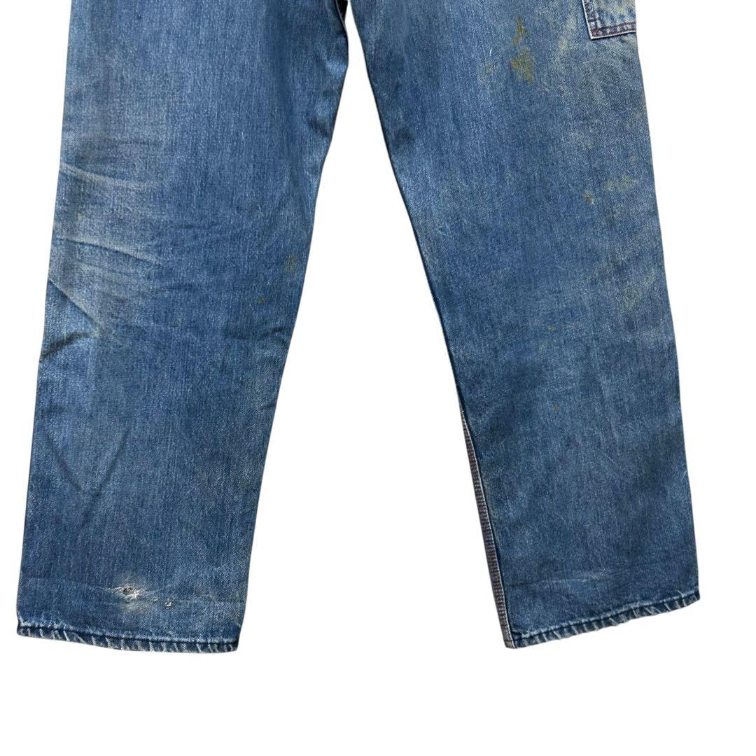 希少 70s BIG MAC 綿100% デニムペインターパンツ ヴィンテージ