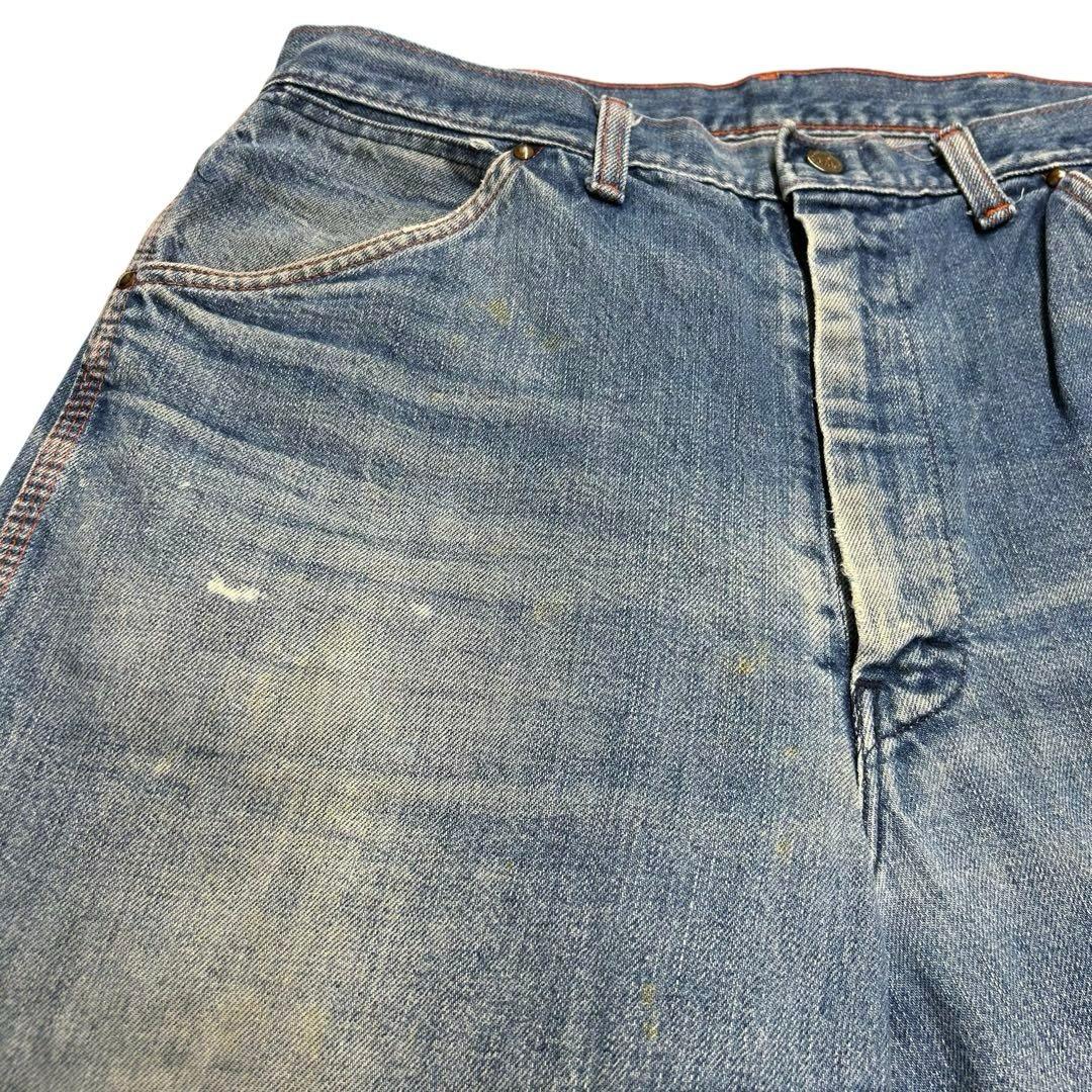 希少 70s BIG MAC 綿100% デニムペインターパンツ ヴィンテージ