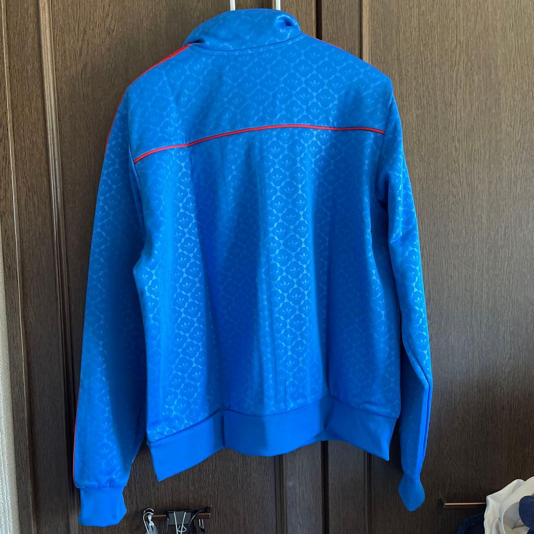 新品タグ付き　adidas M20328 ジャージジャケット XL ブルー