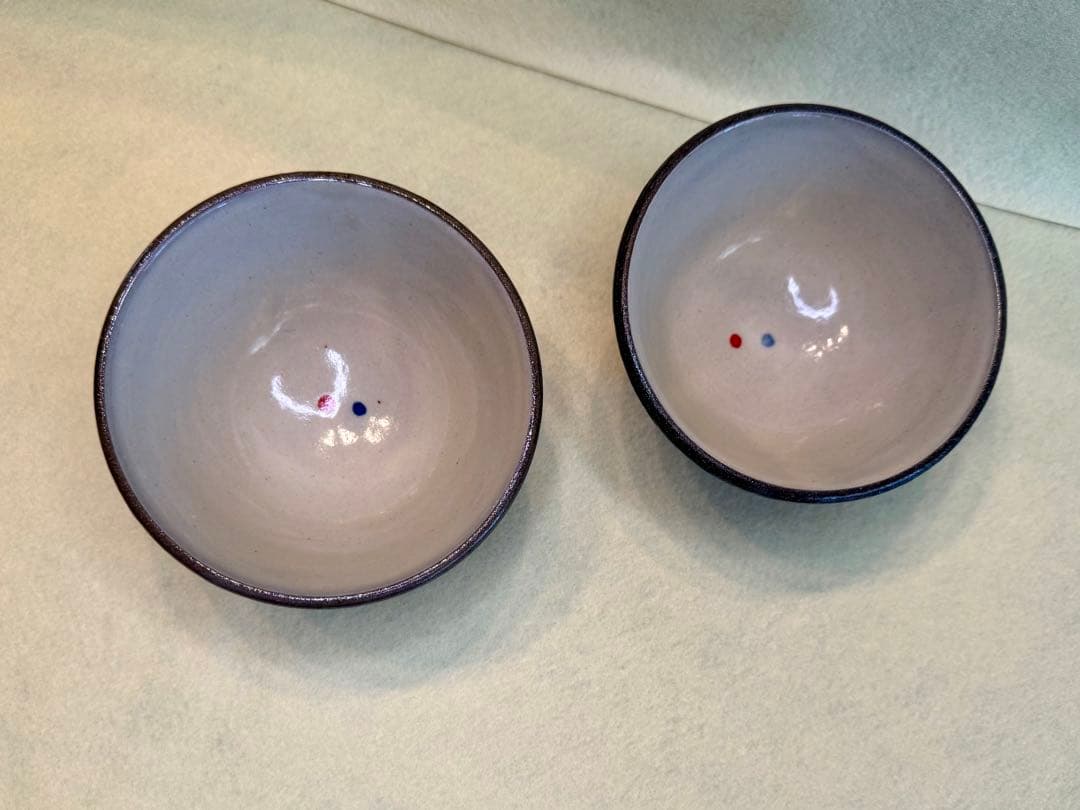 ま*り様 新品・未使用 花笠マカイ 幸陶器 ４寸２個セット