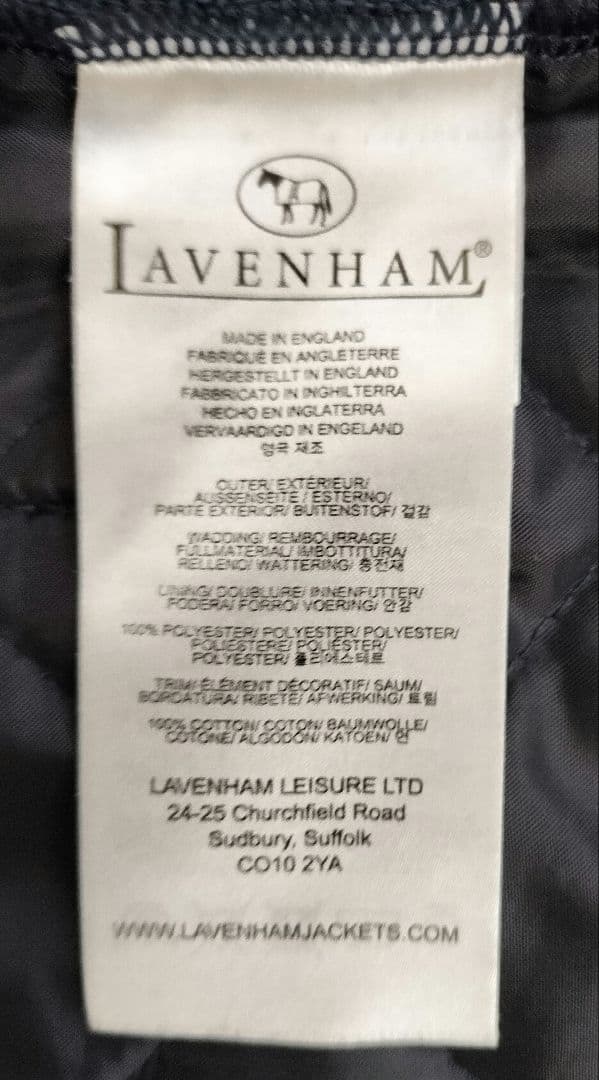 LAVENHAM DUBLIN ネイビー サイズ38