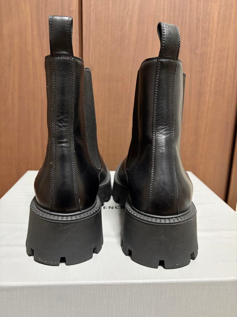 ssit　BALENCIAGA rhinoブラック サイドゴアブーツ