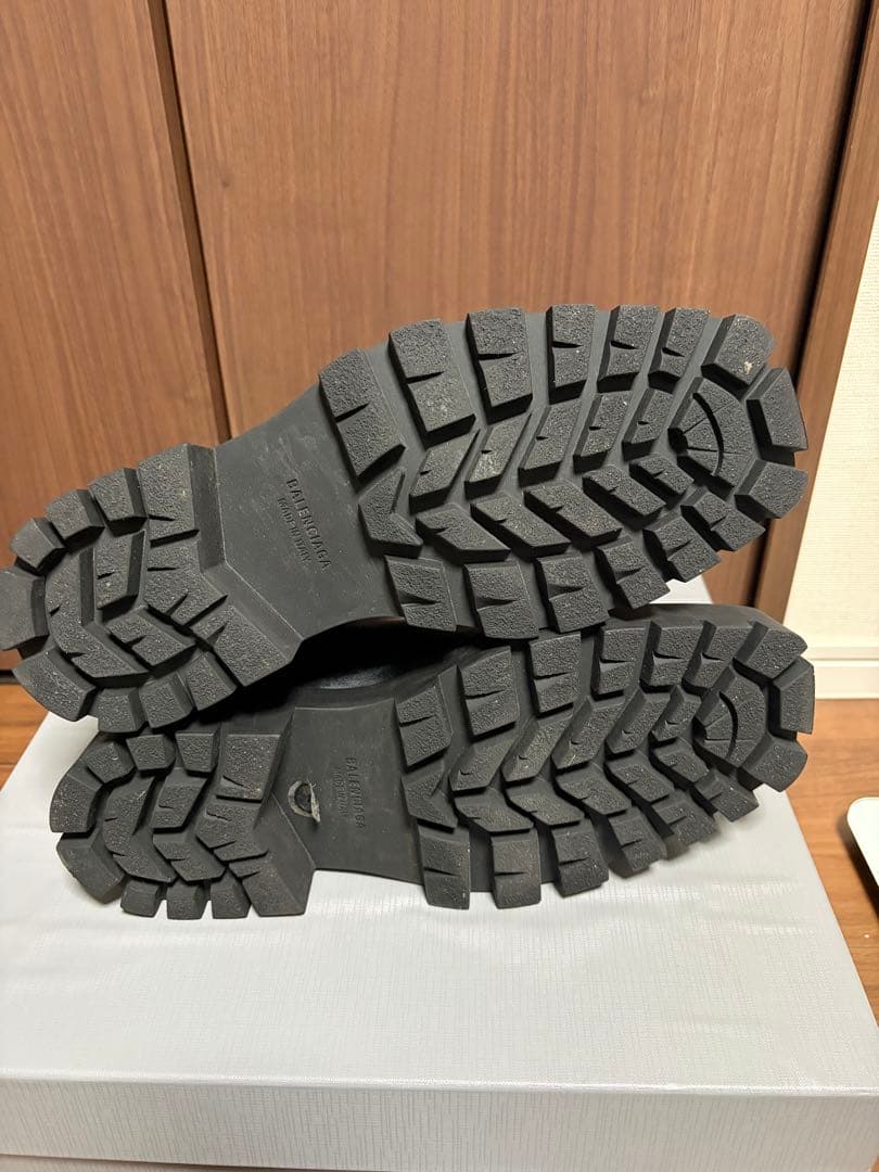 ssit　BALENCIAGA rhinoブラック サイドゴアブーツ