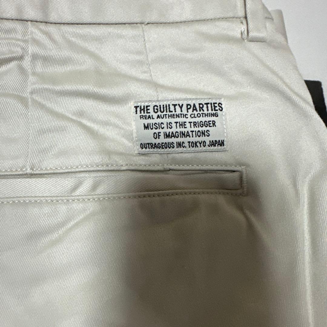 パンツ WACKOMARIA DUBLE PLEATED CHINO TROUSERS