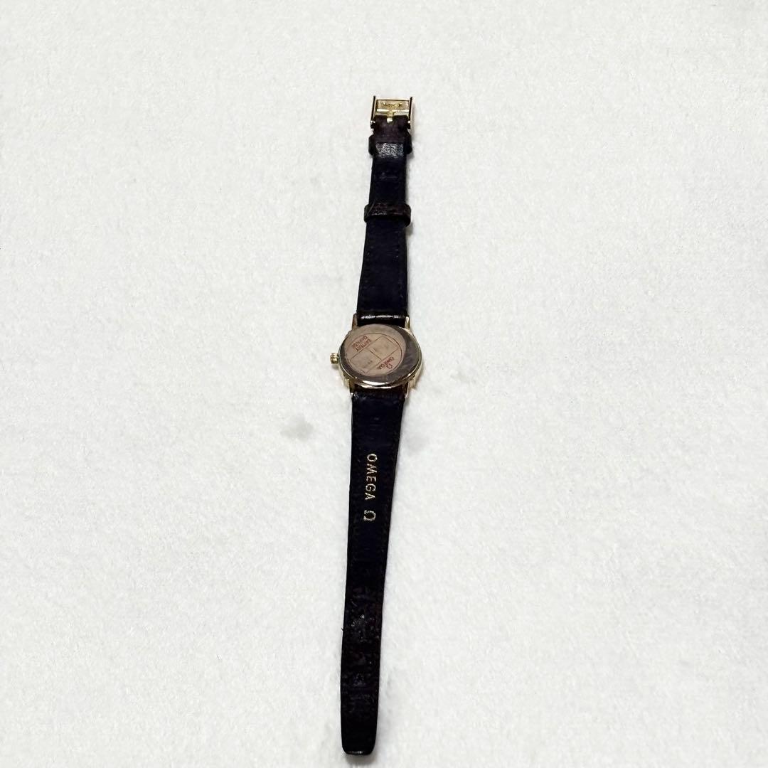 激レア オメガ 腕時計 デビル ゴールド 純正ベルト