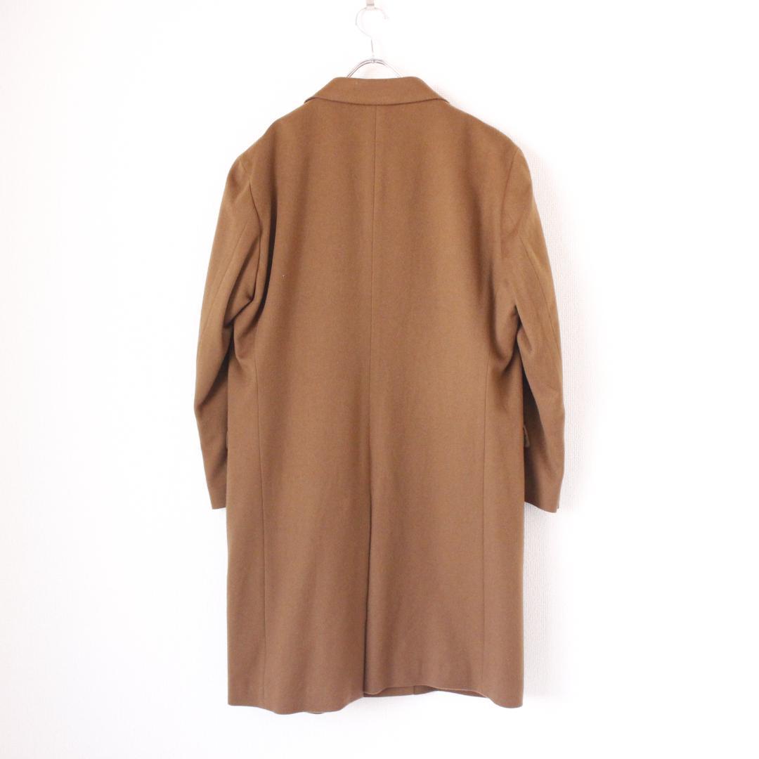 銀座グローバル ゼニア生地 カシミヤ100% チェスターコート Lサイズ