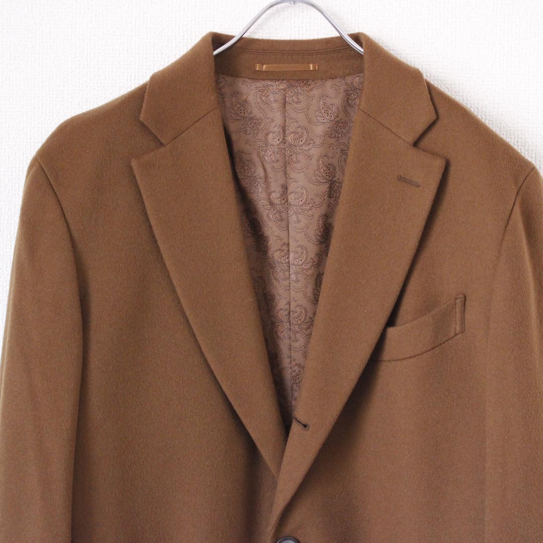 銀座グローバル ゼニア生地 カシミヤ100% チェスターコート Lサイズ