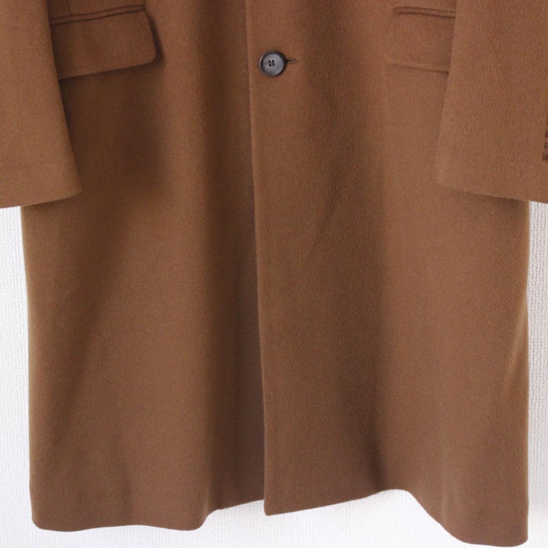 銀座グローバル ゼニア生地 カシミヤ100% チェスターコート Lサイズ